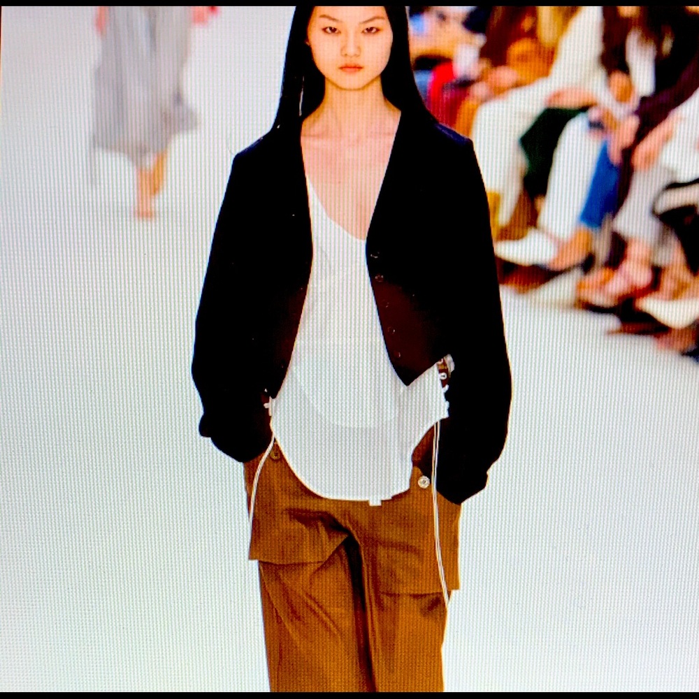 Chloe Spring/Summer ‘17 Collarless Blazer